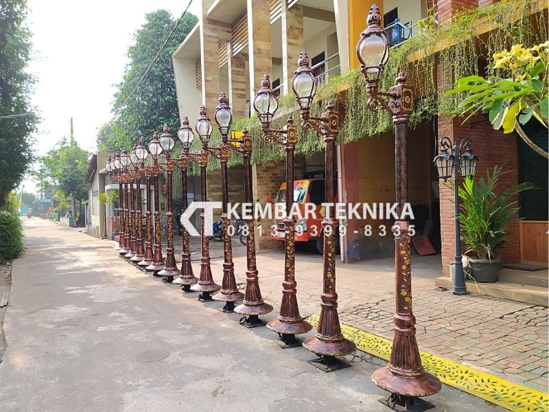 Harga Tiang Lampu Jalan Palembang