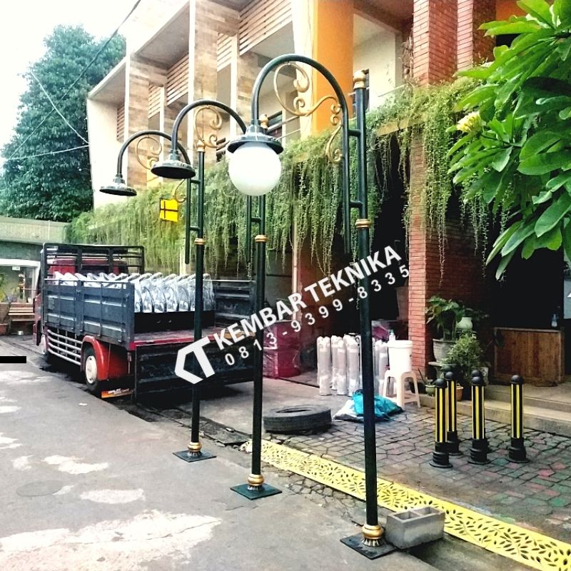 Supplier Jual Tiang Lampu Jalan Medan