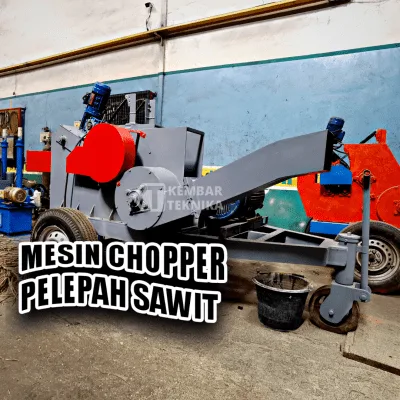 mesin chopper pelepah sawit