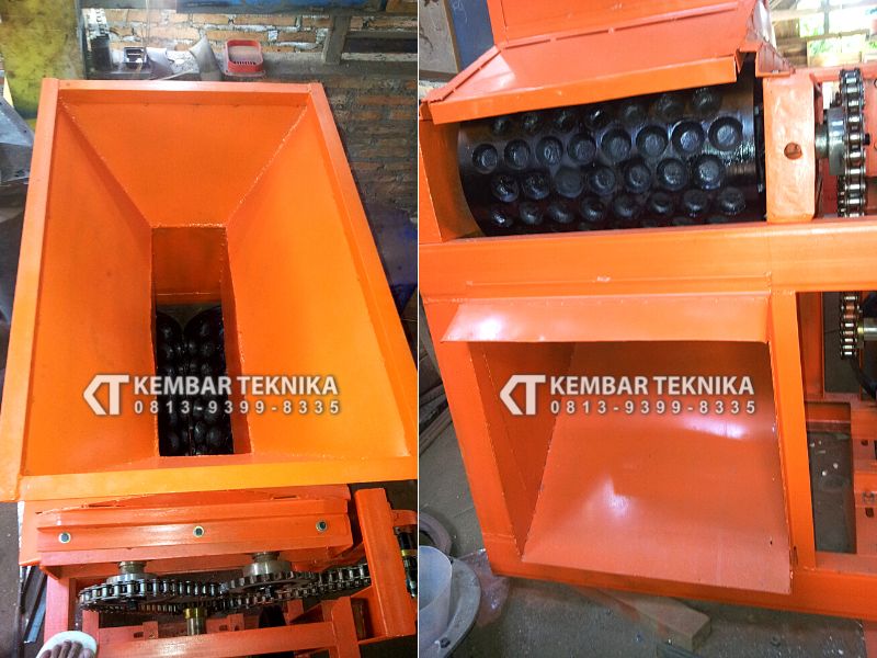 Mesin Pencetak Briket Otomatis dan Praktis