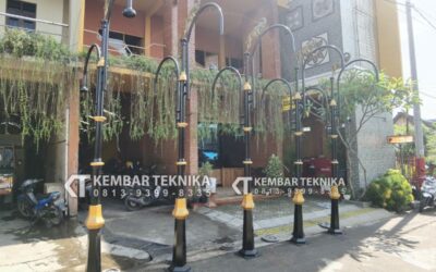 Lampu Taman Tiang Besi Langsung Pabrik