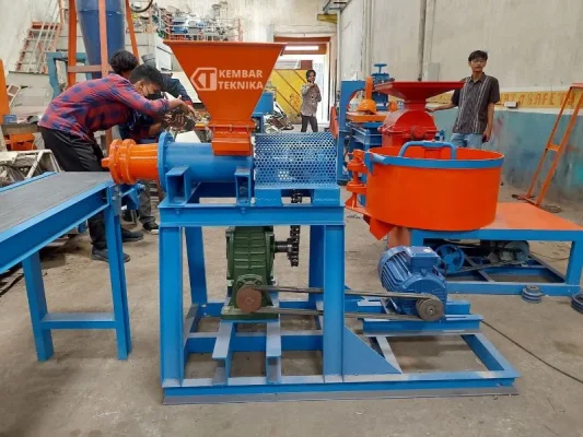 Cara Kerja Mesin Briket